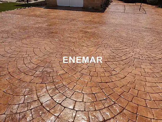 Instaladores de hormigón impreso en Almoguera