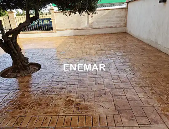 Instaladores de hormigón impreso en Brihuega