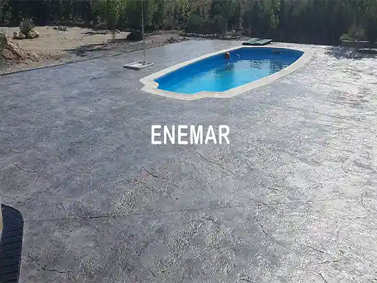 Instaladores de hormigón impreso en Cabanillas del Campo