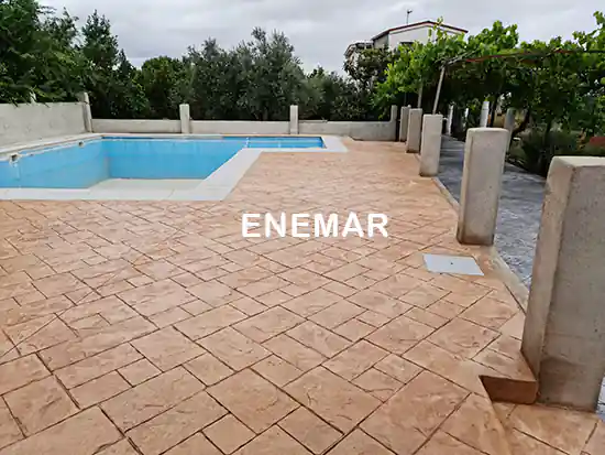 Instaladores de hormigón impreso en El Casar