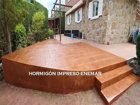 Instaladores de hormigón impreso en Espinosa de Henares