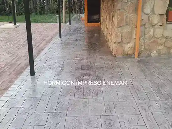 Instaladores de hormigón impreso en Jadraque