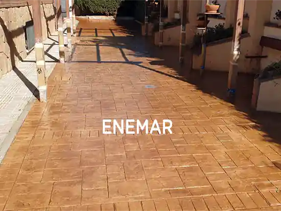 Instaladores de hormigón impreso en Mondéjar