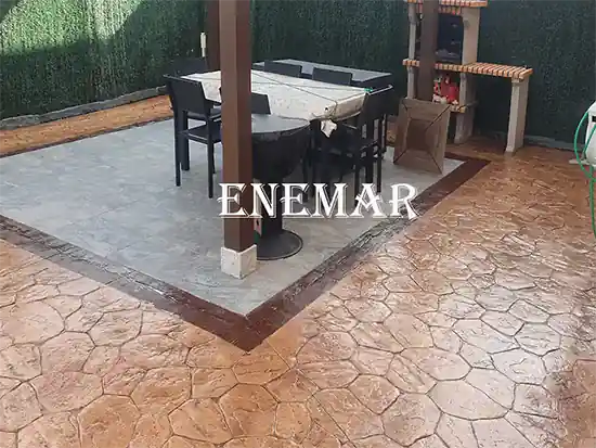 Instaladores de hormigón impreso en Torrejón del Rey