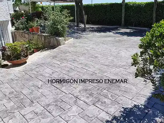 Instaladores de hormigón impreso en Trijueque