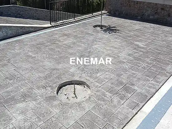 Instaladores de hormigón impreso en Trillo